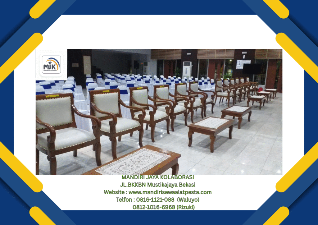 Rental Kursi Pesta Mewah Bekasi
