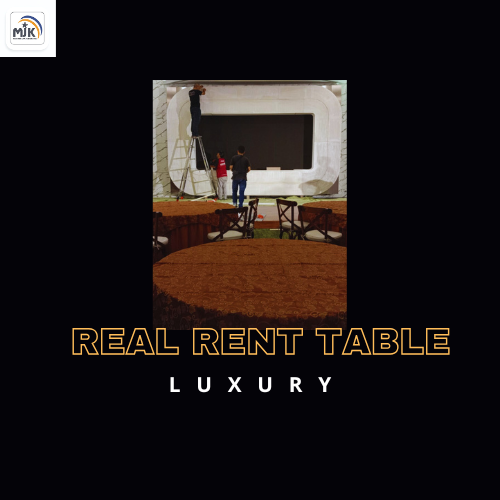 Gudang Rental Meja Exlusive Murah Jakarta Selatan dengan pilihan meja elegan untuk acara pesta, Pernikahan, dan Event kantor. Harga terjangkau, Layanan cepat, Dan kualitas terbaik.