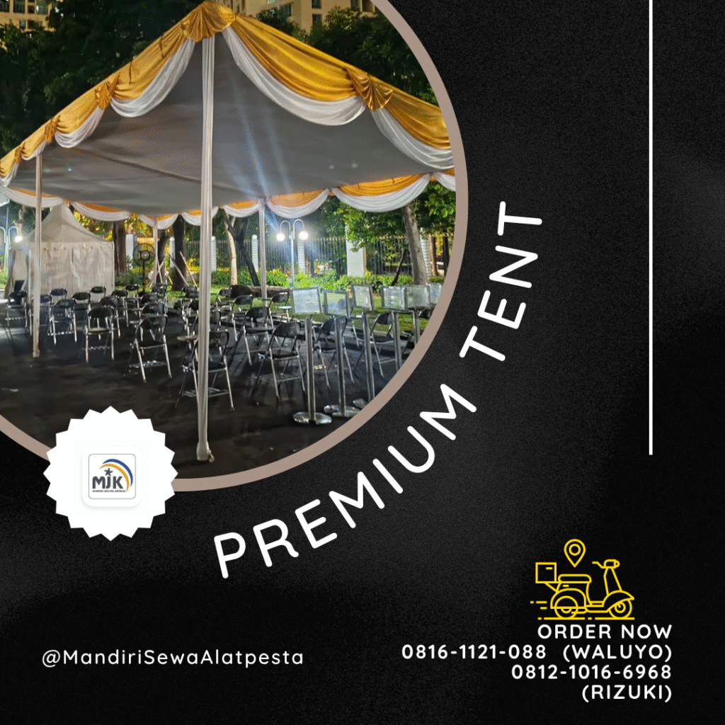 Pusat Penyewaan Tenda Konvensional Bekasi Timur