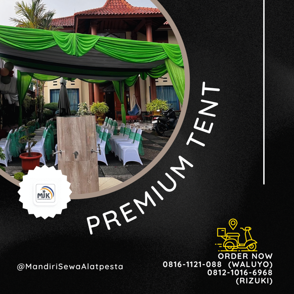 Pusat Penyewaan Tenda Konvensional Bekasi Timur