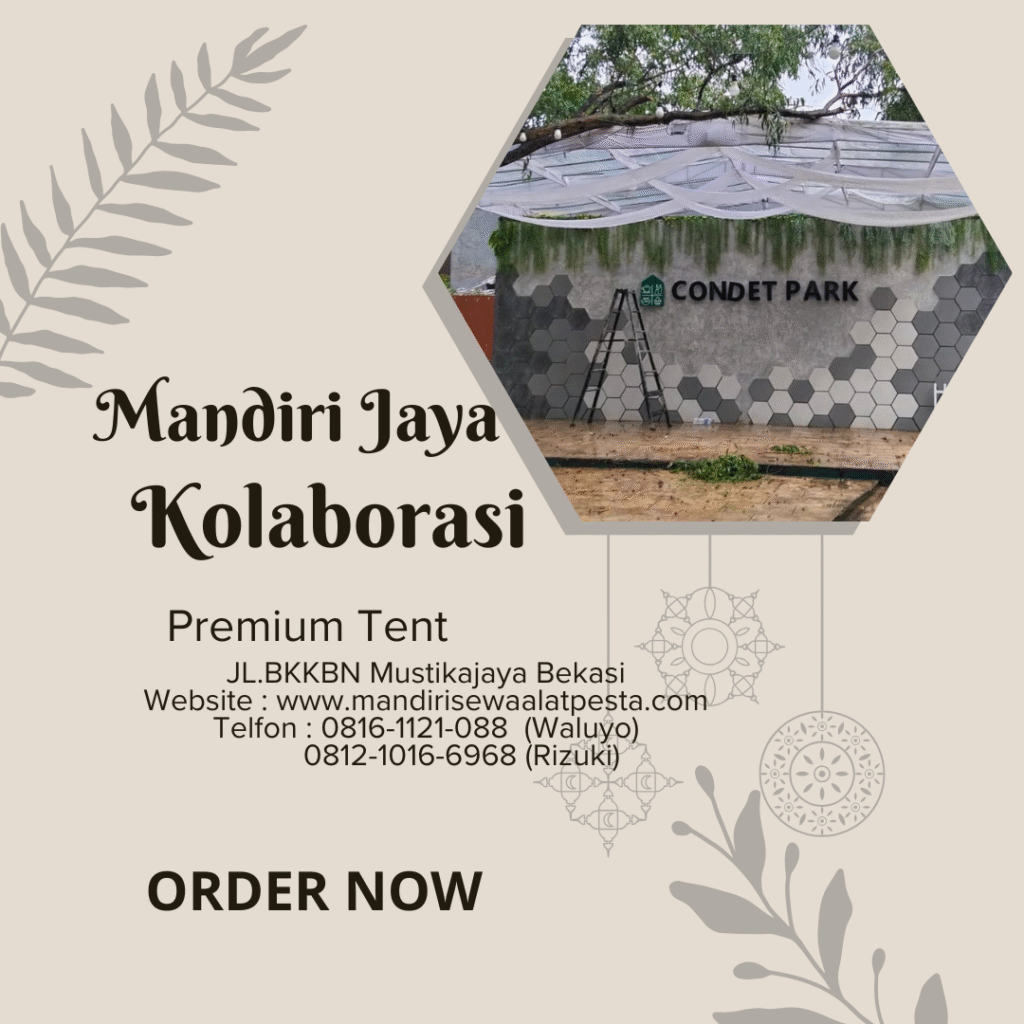 Tempat Penyewaan Tenda Transparan Bekasi Utara