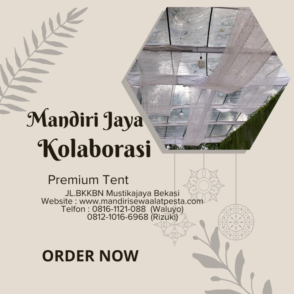 Tempat Penyewaan Tenda Transparan Bekasi Utara