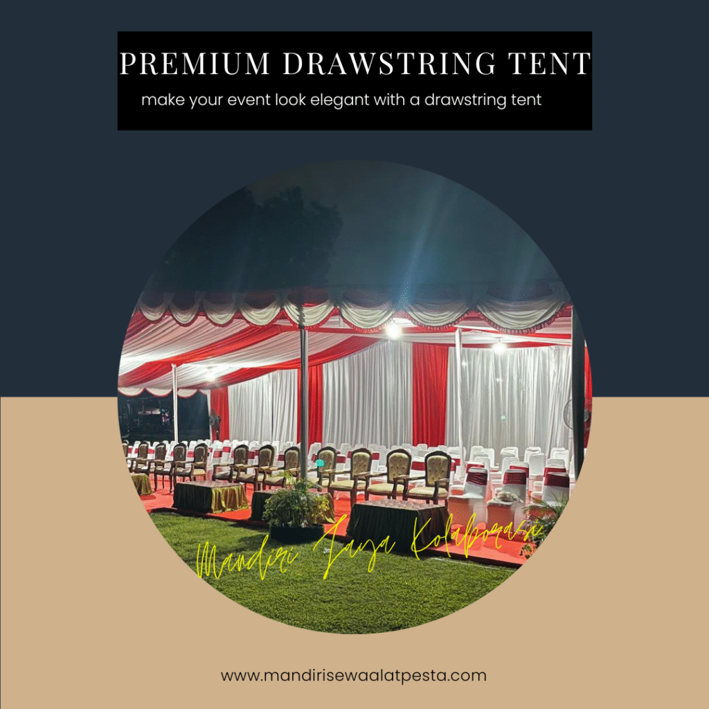 Persewaan Tenda Serut Respon Cepat Tangerang Selatan