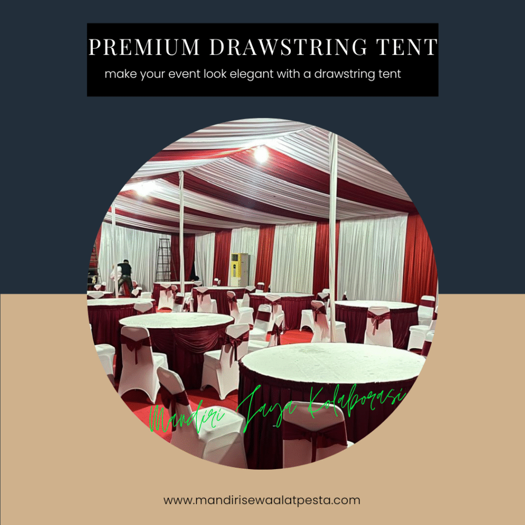 Persewaan Tenda Serut Respon Cepat Tangerang Selatan