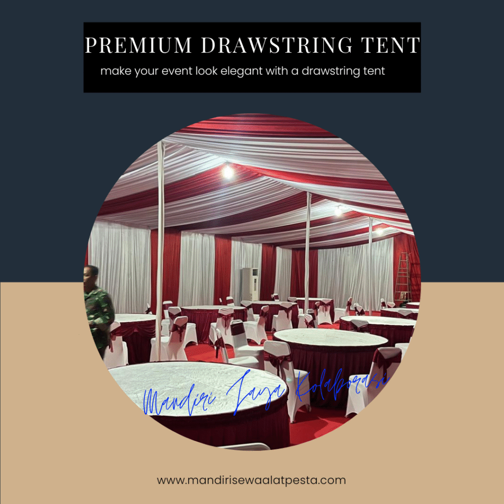 Persewaan Tenda Serut Respon Cepat Tangerang Selatan