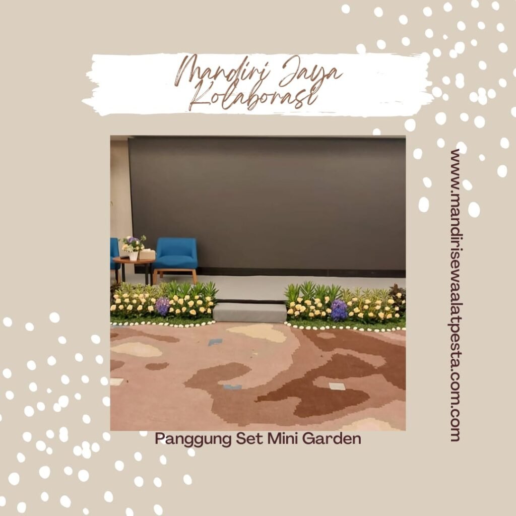Penyewaan Panggung Set Mini Garden Jakarta Pusat Kartini